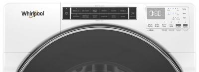 27" Whirlpool 5.0 Cu. Ft. Front Load Washer with Load and Go XL Dispenser - WFW8620HW