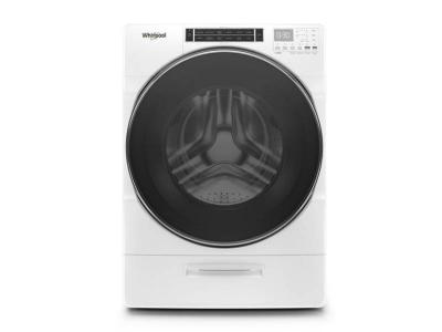 27" Whirlpool 5.0 Cu. Ft. Front Load Washer with Load and Go XL Dispenser - WFW8620HW