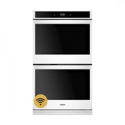 30" Whirlpool 10.0 Cu. Ft. Smart Double Wall Oven With Touchscreen - WOD51EC0HW