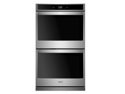 30" Whirlpool 10.0 Cu. Ft. Smart Double Wall Oven With Touchscreen - WOD51EC0HS