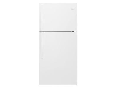 30" Whirlpool 19.2 Cu. Ft. Top-Freezer Refrigerator With EZ Connect Icemaker Kit Compatible - WRT519SZDW