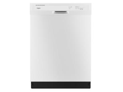 24" Whirlpool Heavy-Duty Dishwasher With 1-Hour Wash Cycle - WDF330PAHW