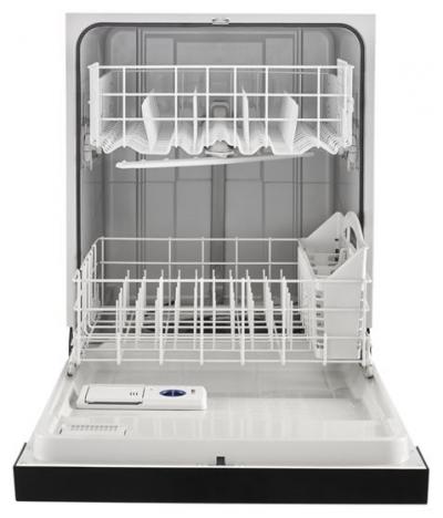 24" Whirlpool Heavy-Duty Dishwasher With 1-Hour Wash Cycle - WDF330PAHB
