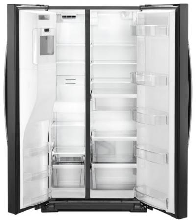 36" Whirlpool 21 Cu. Ft. Wide Counter Depth Side-by-Side Refrigerator - WRS571CIHB