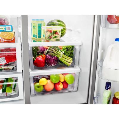 36" Whirlpool 20.6 Cu. Ft. Side-by-Side Counter-Depth Refrigerator- WRSA71CIHZ