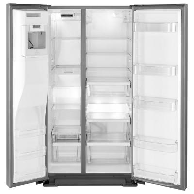 36" Whirlpool 20.6 Cu. Ft. Side-by-Side Counter-Depth Refrigerator- WRSA71CIHZ
